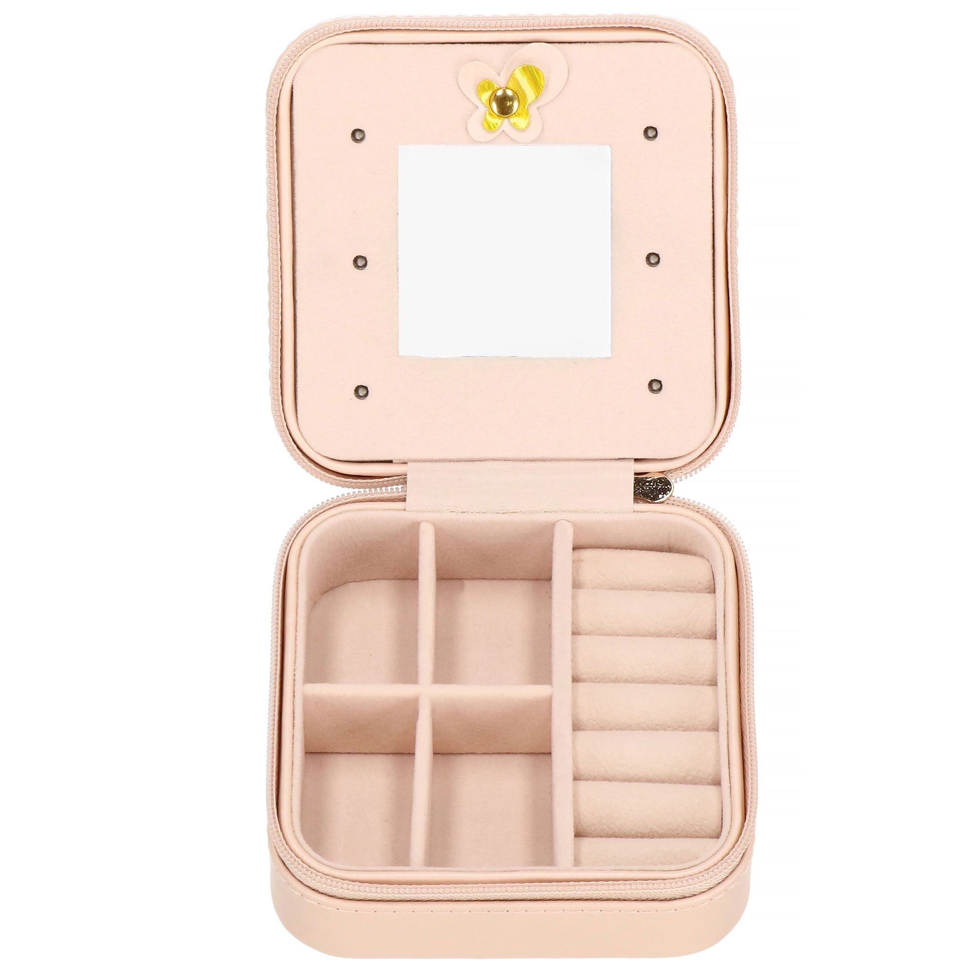 Скринька для прикрас (футляр для біжутерії) Springos 10 x 10 x 5 см HA1028