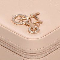 Скринька для прикрас (футляр для біжутерії) Springos 10 x 10 x 5 см HA1028