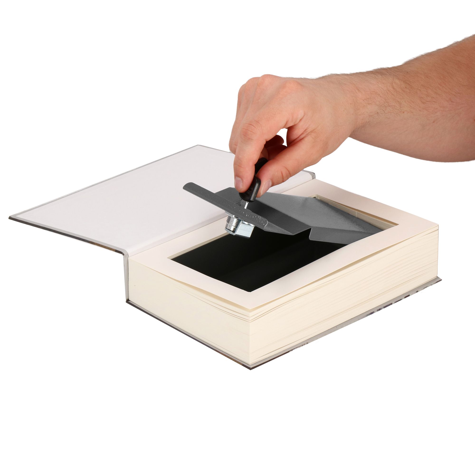 Книга-сейф (кешбокс) Springos 22 x 15.5 x 4.5 см для зберігання грошей та цінностей HA5049