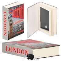 Книга-сейф (кешбокс) Springos 22 x 15.5 x 4.5 см для зберігання грошей та цінностей HA5049