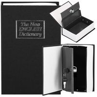 Книга-сейф (кешбокс) Springos 24 x 16 x 5.5 см для зберігання грошей та цінностей HA5046