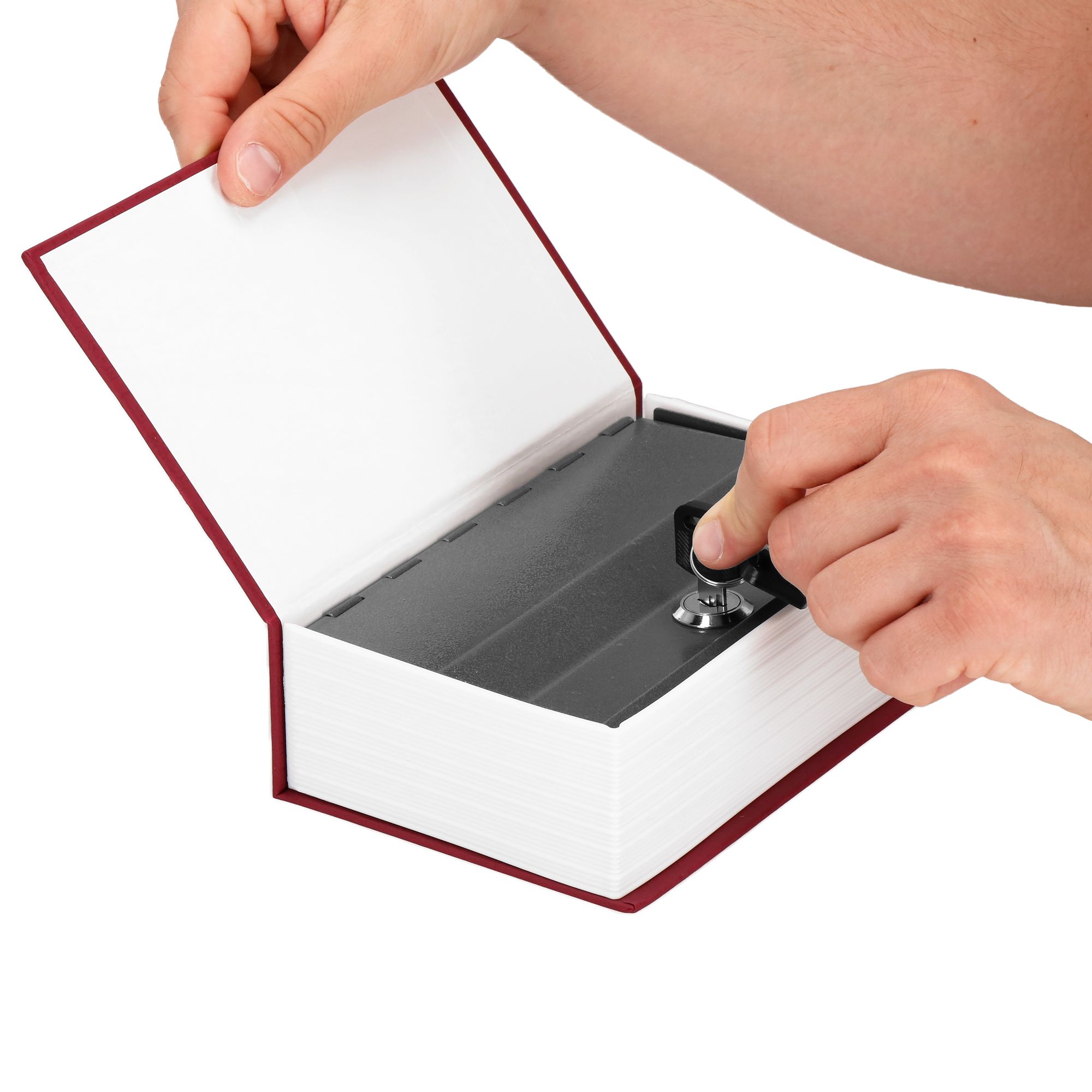 Книга-сейф (кешбокс) Springos 26.5 x 20 x 6.5 см для зберігання грошей та цінностей HA5047