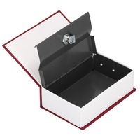 Книга-сейф (кешбокс) Springos 26.5 x 20 x 6.5 см для зберігання грошей та цінностей HA5047