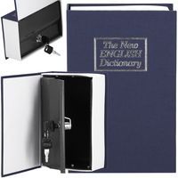 Книга-сейф (кешбокс) Springos 26.5 x 20 x 6.5 см для зберігання грошей та цінностей HA5048