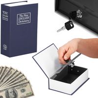 Книга-сейф (кешбокс) Springos 26.5 x 20 x 6.5 см для зберігання грошей та цінностей HA5048