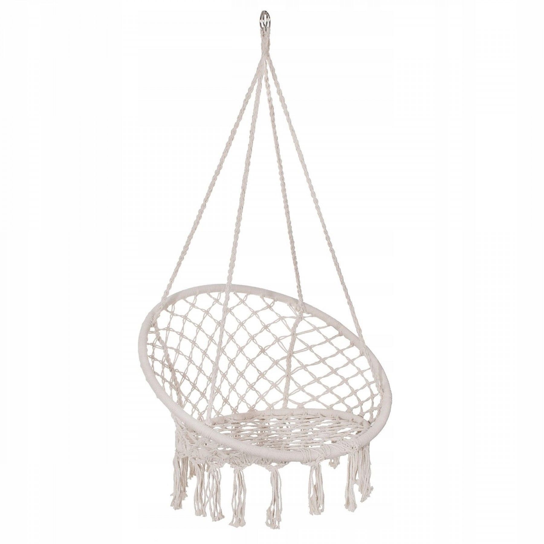 Підвісне крісло-гойдалка (плетене) Springos SPR0039 Biege