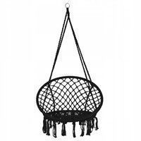 Підвісне крісло-гойдалка (плетене) Springos SPR0041 Black
